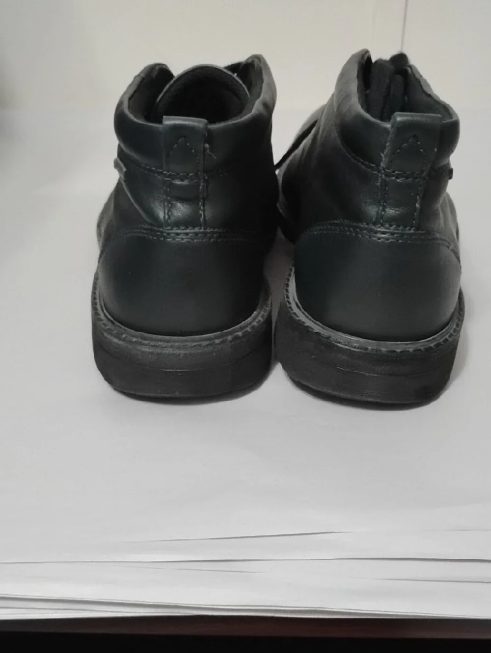 Ecco Turn Gtx Men's 44 Black Leather Chukka Boots